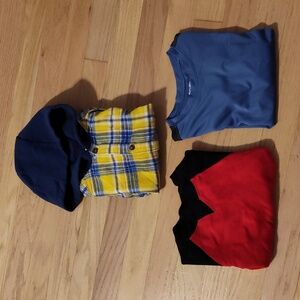Boy's Long-Sleeve Shirts, Bundle of 3, All Size 3T